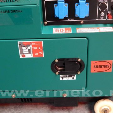 Generator de curent monofazat, stationar