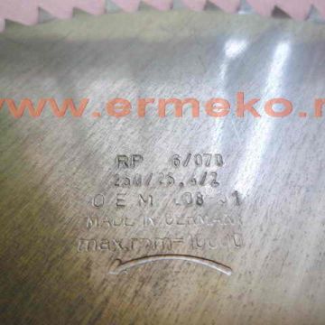 Disc motocoasa 250 x 25.40 x 2 - Z=80