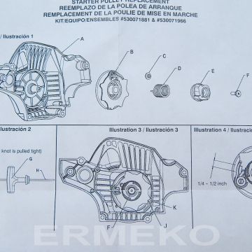 Kit reparatie demaror