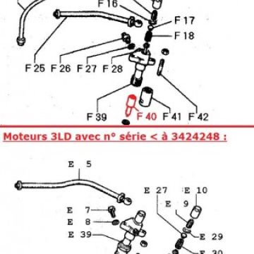 Pulverizator injector LOMBARDINI 4LD640, 4LD705, 4LD820, 7LD600, 7LD665, 7LD740, 8LD600-2, 8LD665-2, 8LD740-2