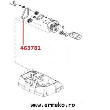 Curea de transmisie AL-KO Comfort 38VLE, AL-KO Comfort 32VLE, AL-KO Combi Care 38E Comfort