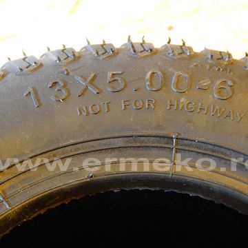 Anvelopa (tyre tubeless) 13x5.00-6