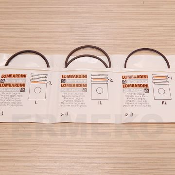 Set segmenti Ø 72 mm LOMBARDINI 6LD 325, LDA 520, LDA 523 - 8210082