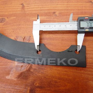 Cutite freze (stanga) motocultoare BRIBAN - COURMONT - HUSQVARNA - KUBOTA - PUBERT - TROMECA - SOLO - HAKO - ISEKI - JAPONAIS , ISEKI
