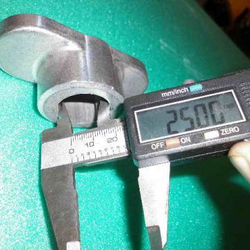 Suport cutit metalic MTD - Ø 25mm