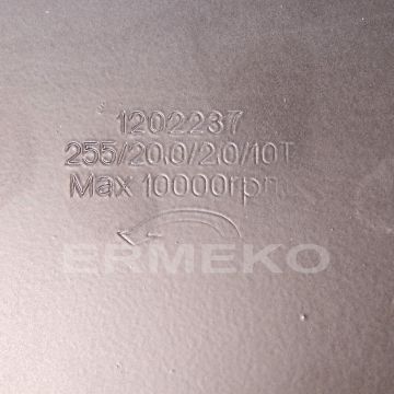 Disc motocoasa 255x20x2mm