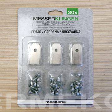 Set cutite (30 buc./set) robot tuns gazon HUSQVARNA AUTOMOWER 305, AUTOMOWER 308, AUTOMOWER SOLAR HYBRID