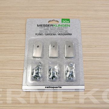 Set cutite (30 buc./set) robot tuns gazon HUSQVARNA AUTOMOWER 305, AUTOMOWER 308, AUTOMOWER SOLAR HYBRID - ER-22-855