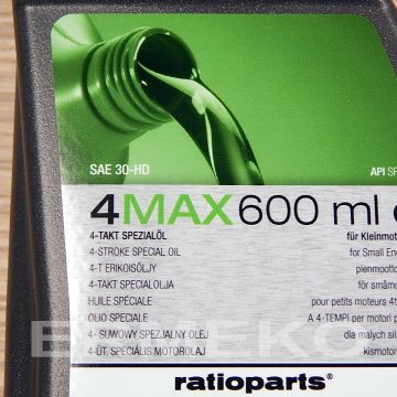 Ulei Ratioparts 4MAX 0.6L SAE30-HD