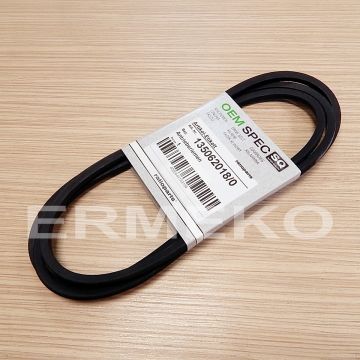 Curea de transmisie OEM CASTELGARDEN Li: 2490,00mm pentru tractorase de tuns gazon CASTELGARDEN 135062018/0 - 135062018/0