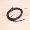 Cablu negru 2-60V pentru baterie - diametrul cablu electric Ø 5.5mm, diametrul ext. Ø 9mm -/- 1 metru