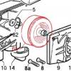 Filtru de aer motor  LOMBARDINI 15LD350, 15LD315