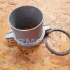 Cupla motopompa aluminiu 4"