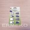 Set cutite (36 cutite + 36 suruburi) pentru robot tuns gazon HUSQVARNA 1200R, R38LI, R40LI, R45LI, R50LI, R70LI, R80Li, R160, Sileno, Sileno+, 210CC, 220AC, 230ACX