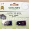 Set cutite (36 cutite + 36 suruburi) pentru robot tuns gazon HUSQVARNA 1200R, R38LI, R40LI, R45LI, R50LI, R70LI, R80Li, R160, Sileno, Sileno+, 210CC, 220AC, 230ACX