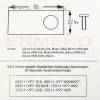 Set cutite (9 buc./set) robot tuns gazon HONDA Miimo 310, Miimo 520, Miimo 3000, Miimo HRM 300, Miimo HRM 310, Miimo HRM 500, Miimo HRM 520, Miimo HRM 3000i